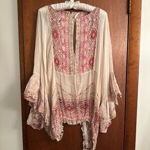 Free People Azara Lara Poncho